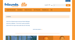 Desktop Screenshot of frosunda.se